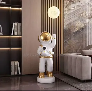 Decorative Astronaut Statue or Figurine Lamp