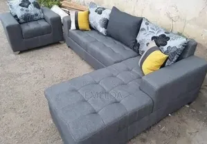 L-Shappe Sofa Delivery in Lagos