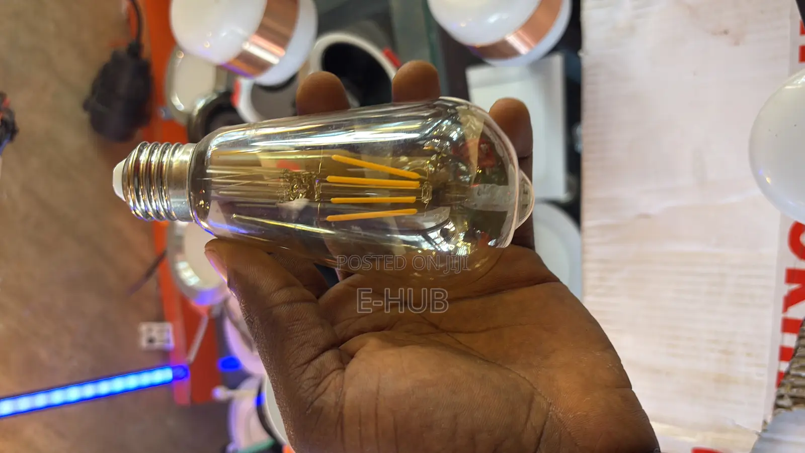 Yellow Light Bulb