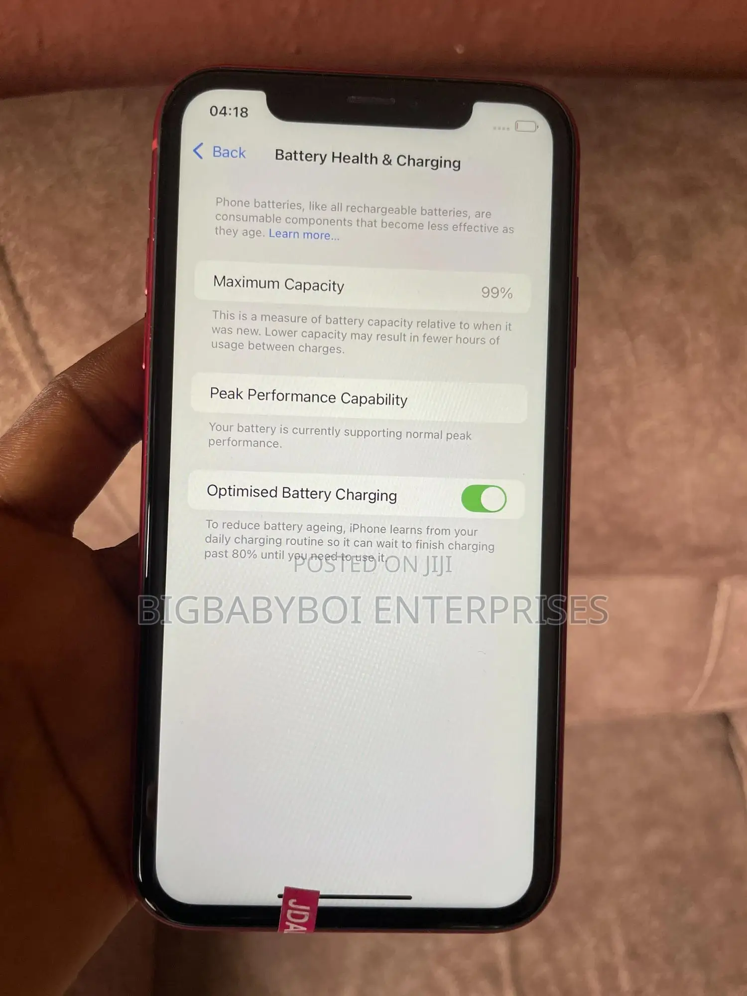 Apple iPhone XR 64 GB Red