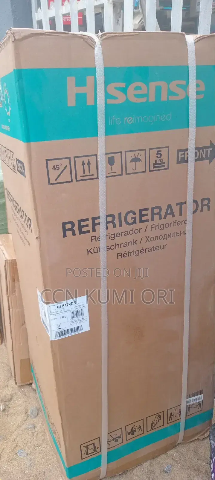 Hisense 124litres Refrigerator Ref 172dr.