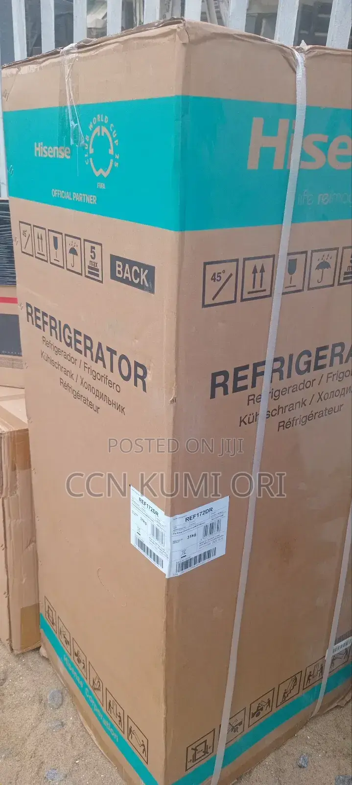 Hisense 124litres Refrigerator Ref 172dr.