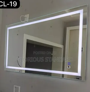 150x80 Square Mirror With Light