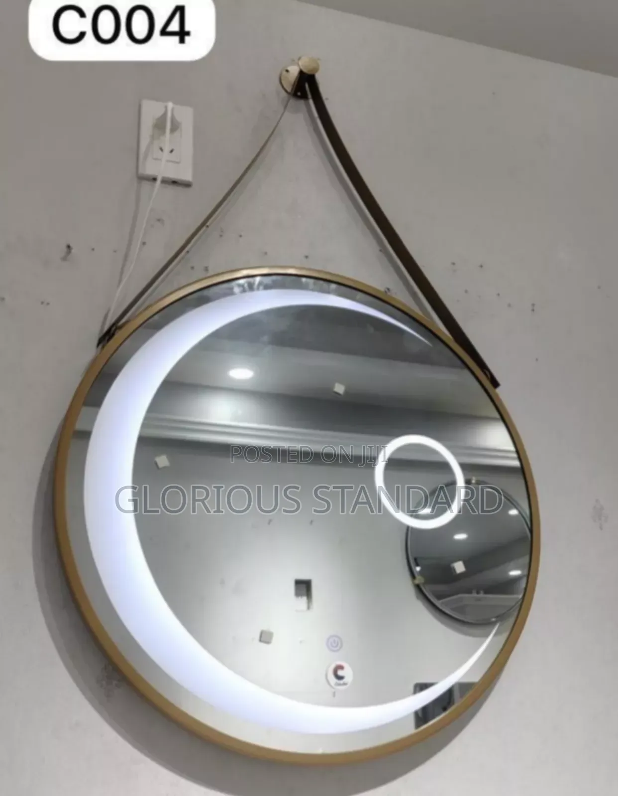 Led Mirror With Light and Hook