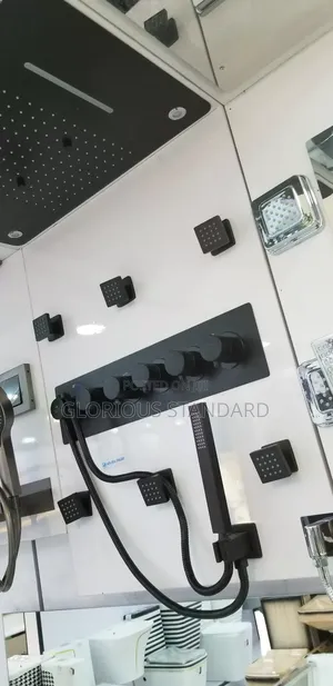 Executive Tap Ceiling Mount Shower Set. Made in England