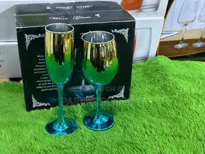 Luxury Glass Cup Set - 6 PCS