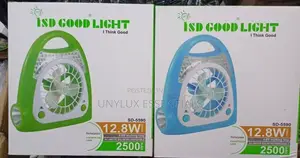 Good Light Rechargable Fan