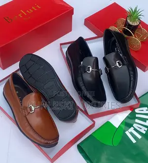 High Quality Berluti Leather Loafers Shoe