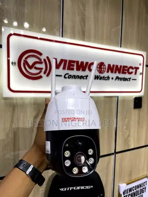 Solar Camera Single Lens V380pro It Uses Sim Card and Memory Card
