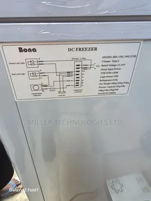 Bona Solar Freezer 118l Bd-118l