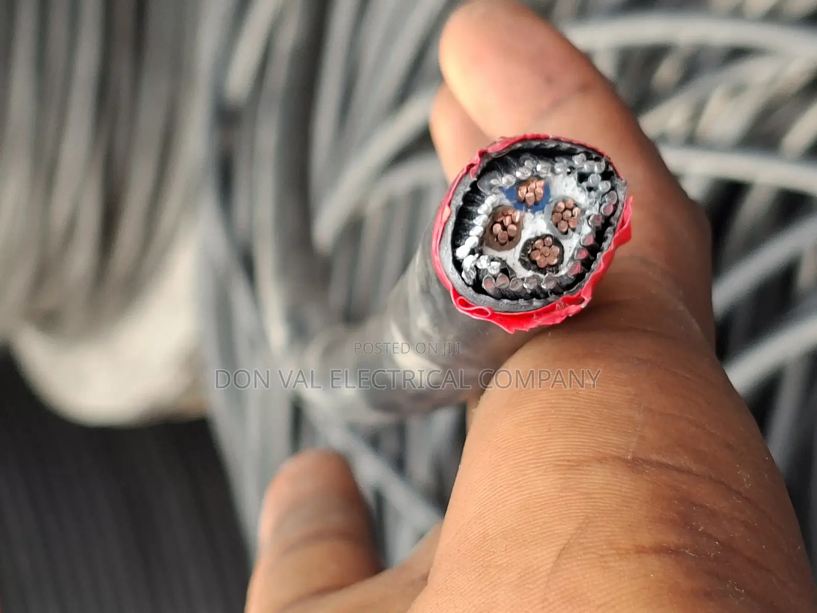 High Quality Copper Armored Cable (6mmx4core)