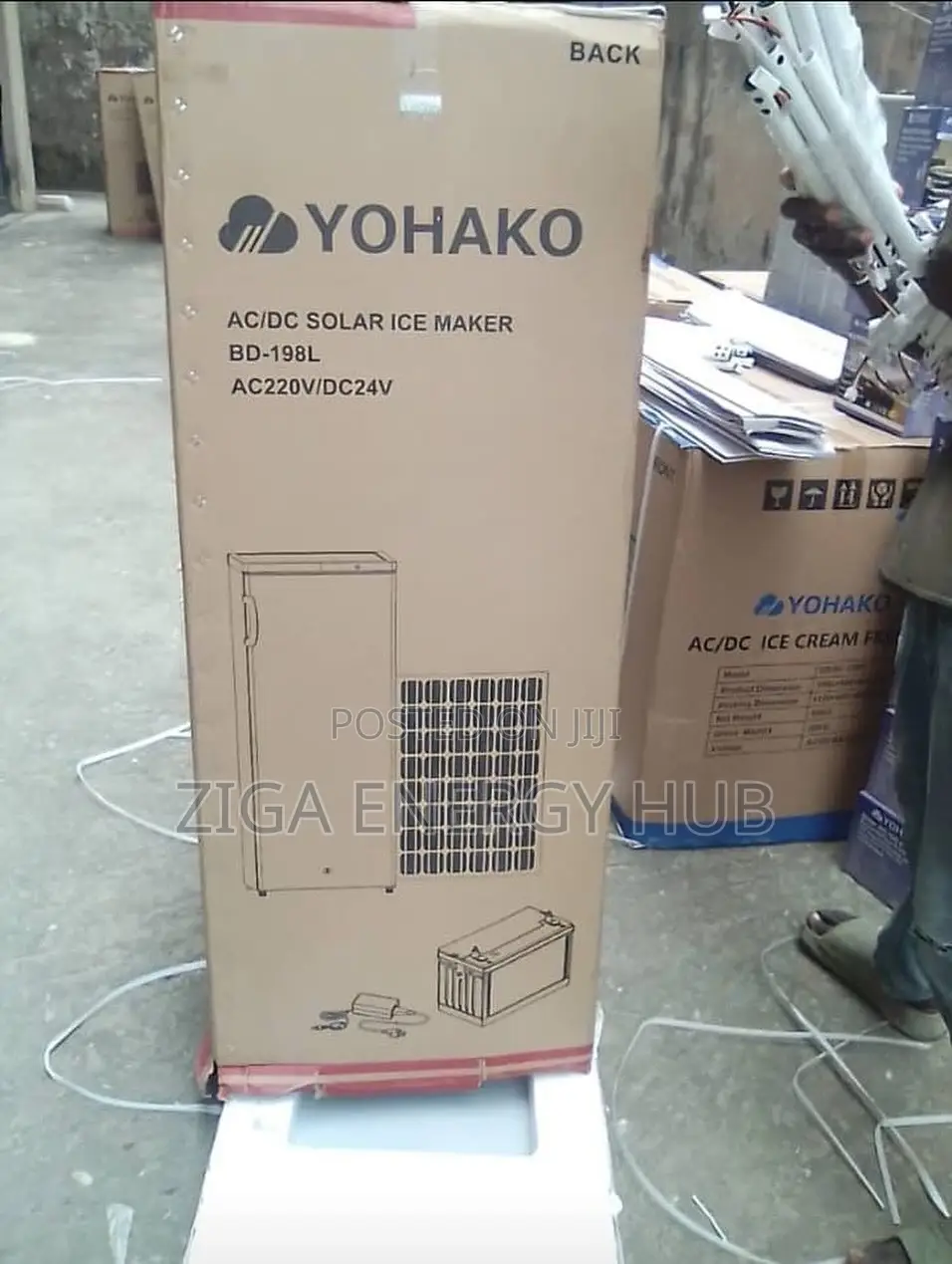 Ac/Dc Solar Ice Maker