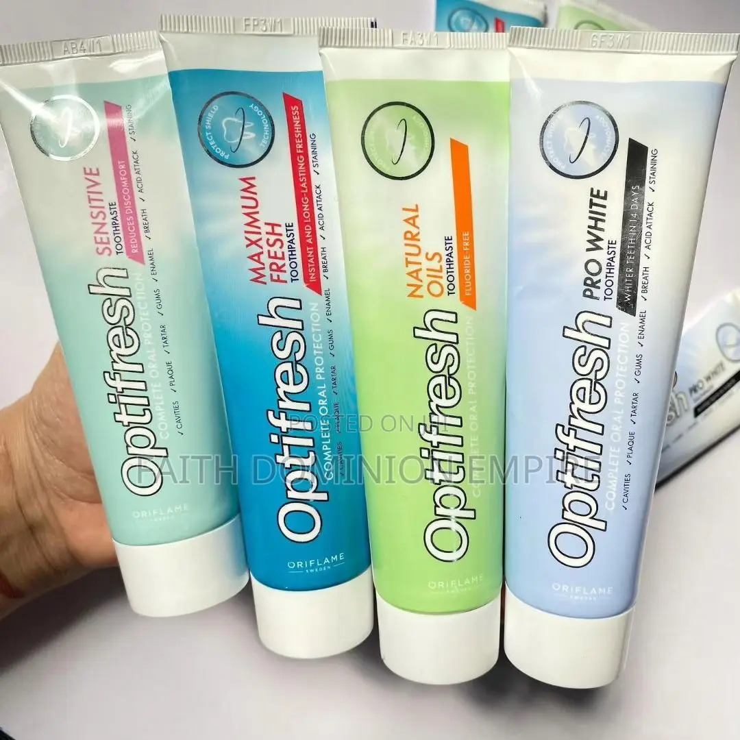 Oriflame Optifresh Toothpaste – 4 Variants