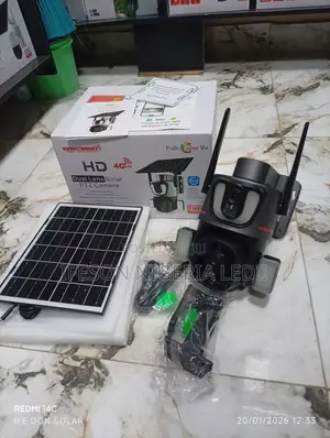 Viewconnect Hd 4g Dual Lens Solar PTZ Camera Kit.