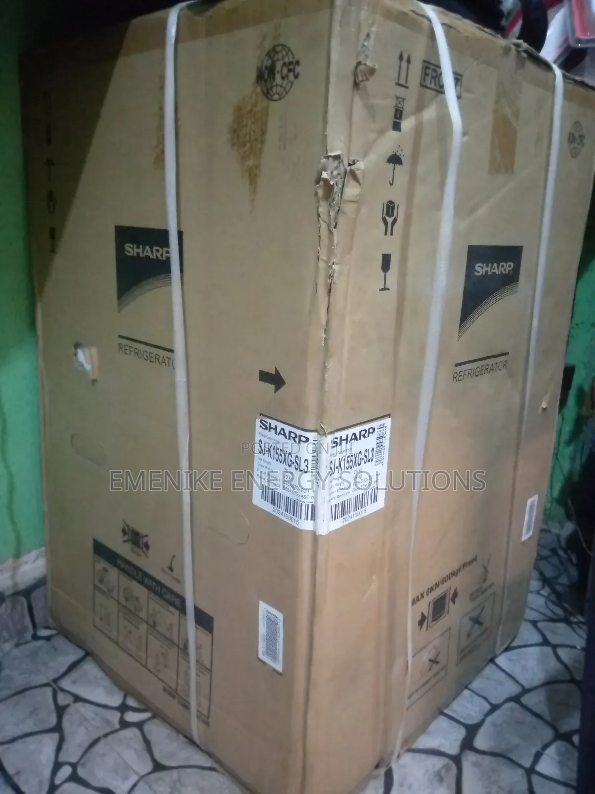 Sharp Standing Refrigerator