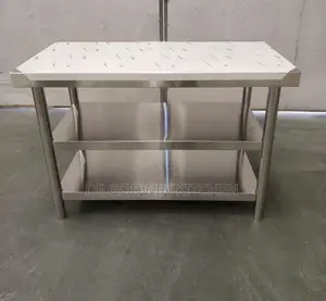 4ft Stainless Steel Table 3layer