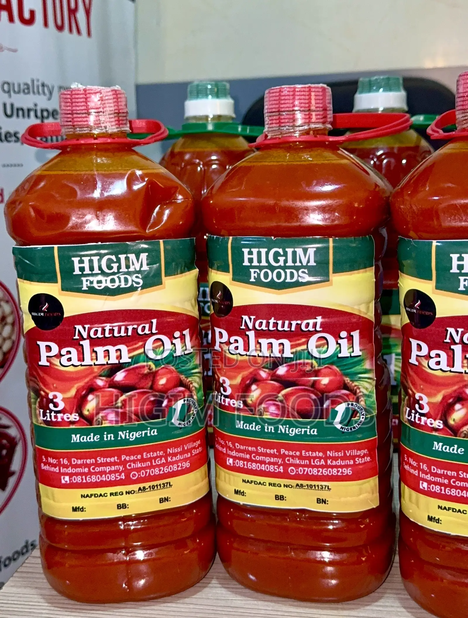 Unadulterated Palmoil