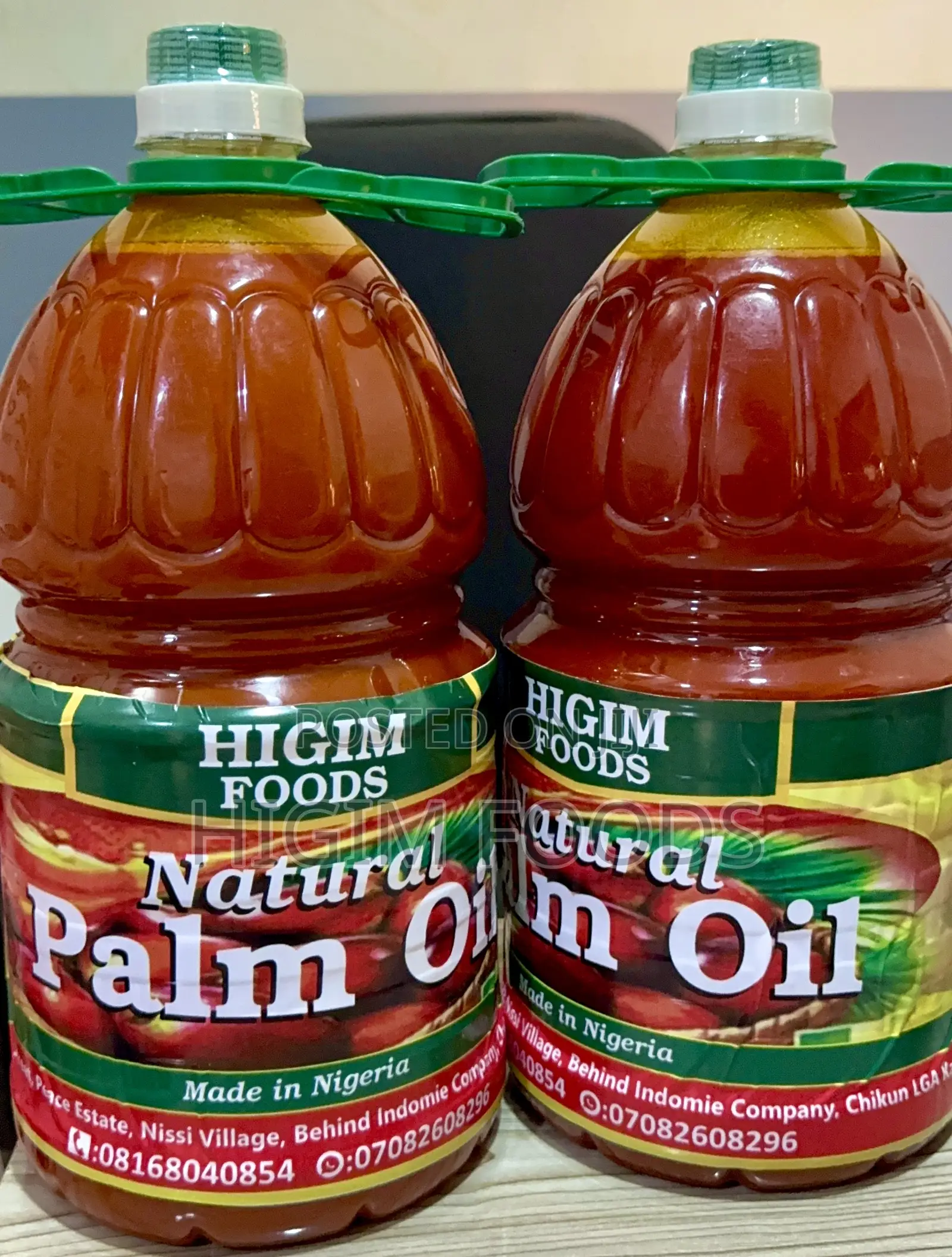 Unadulterated Palmoil