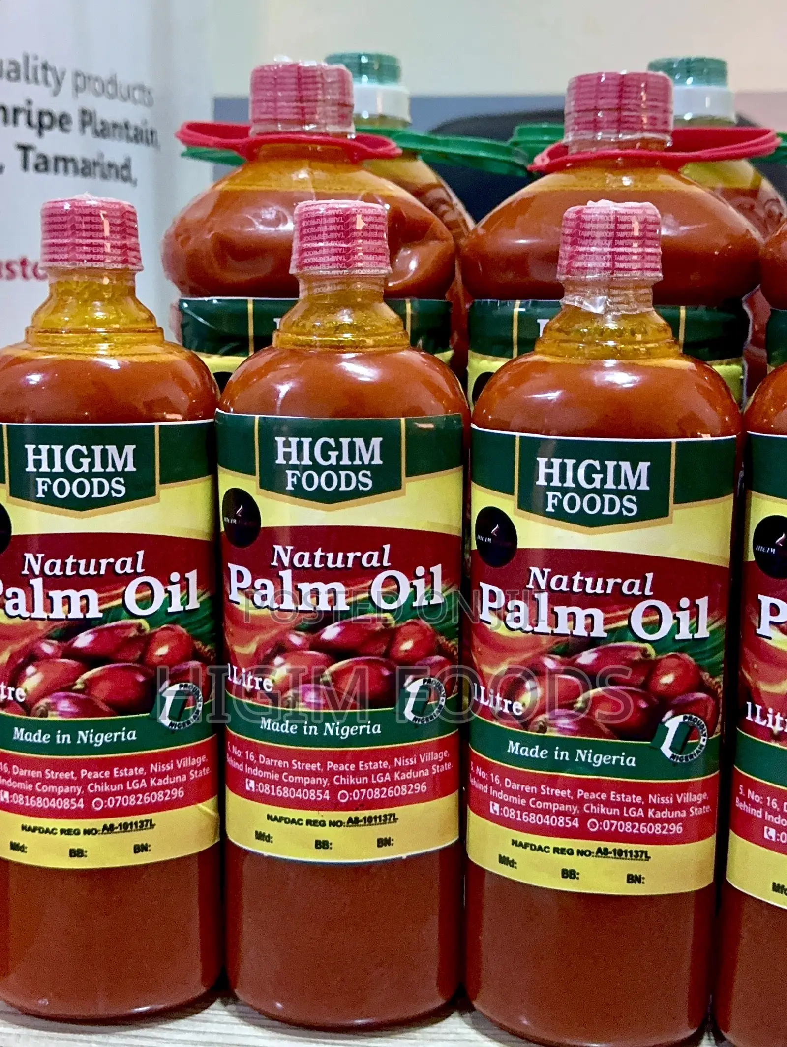 Unadulterated Palmoil