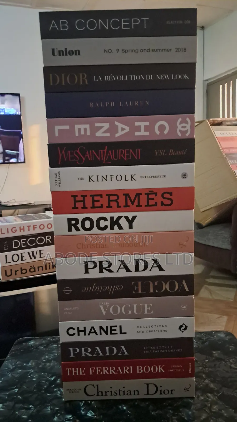 Faux Book Decor