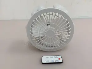 U-Shaped Ceiling Fan With Led Lights