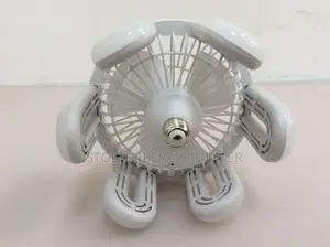 U-Shaped Ceiling Fan With Led Lights