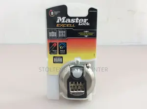 Master Lock Discus Padlock Excell Stainless Steel