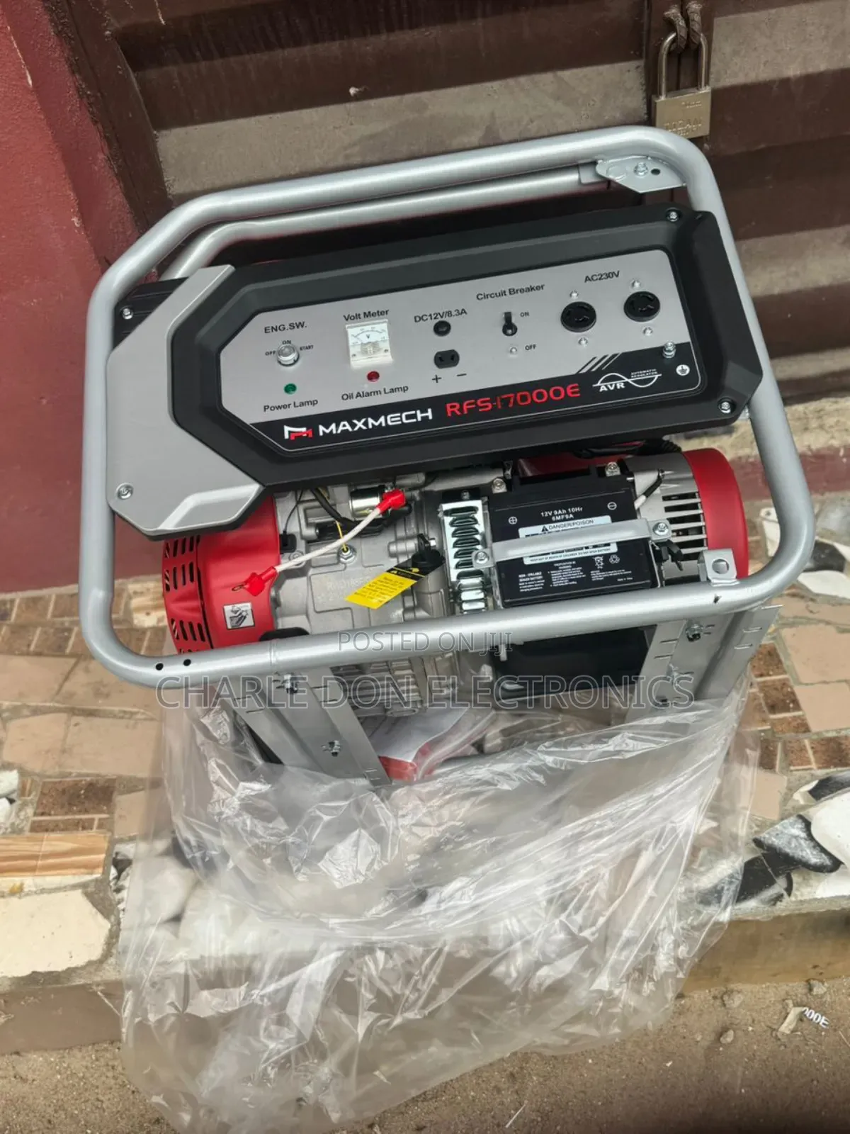 Original Maxmech 17000 Model 15kva Petrol Generator – High Performance