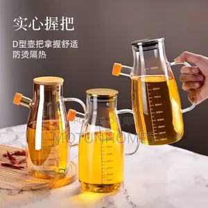 Borosilicate Oil Glass Jar.