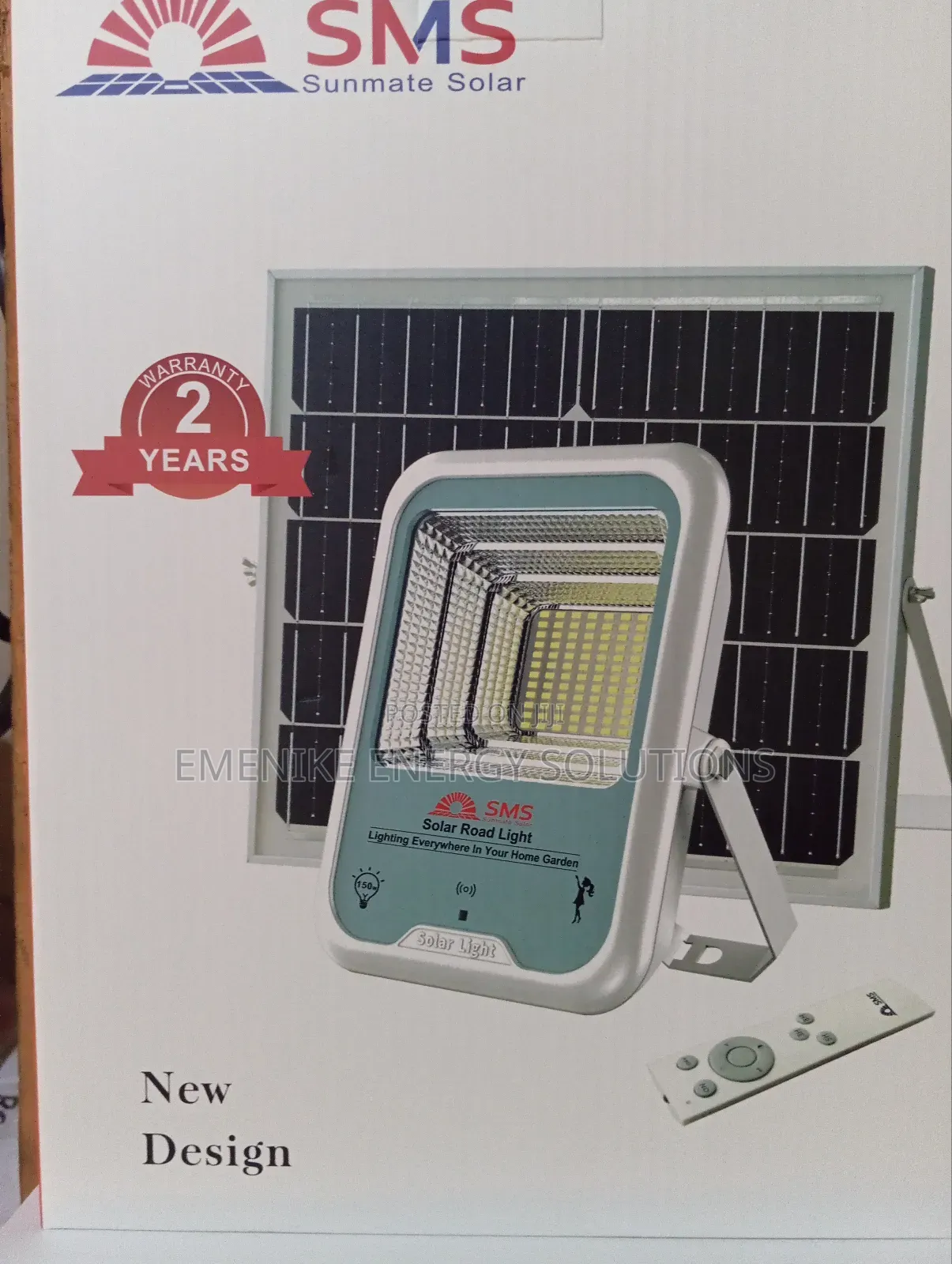 Solar Powered Security Light