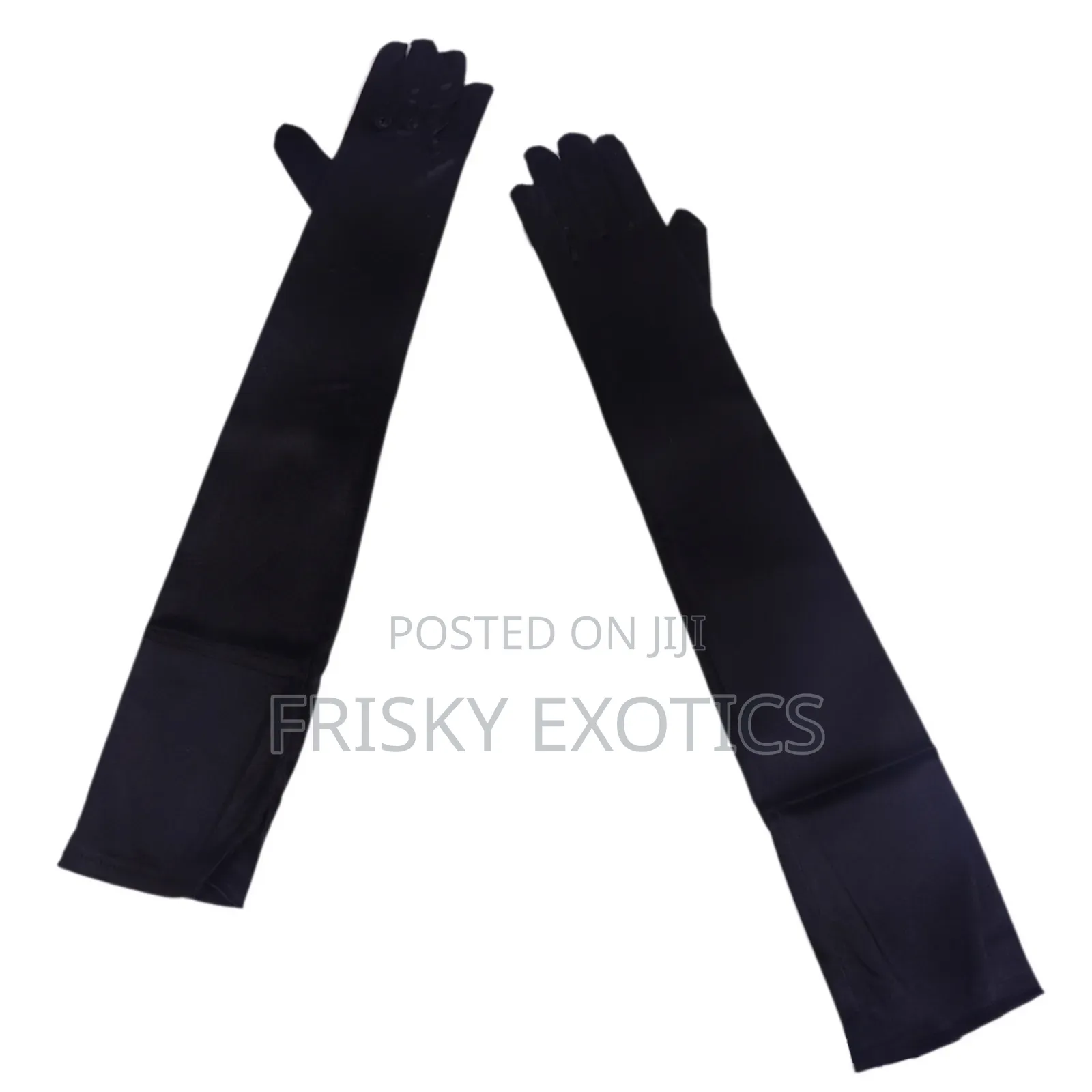 Elbow Length Satin Handgloves