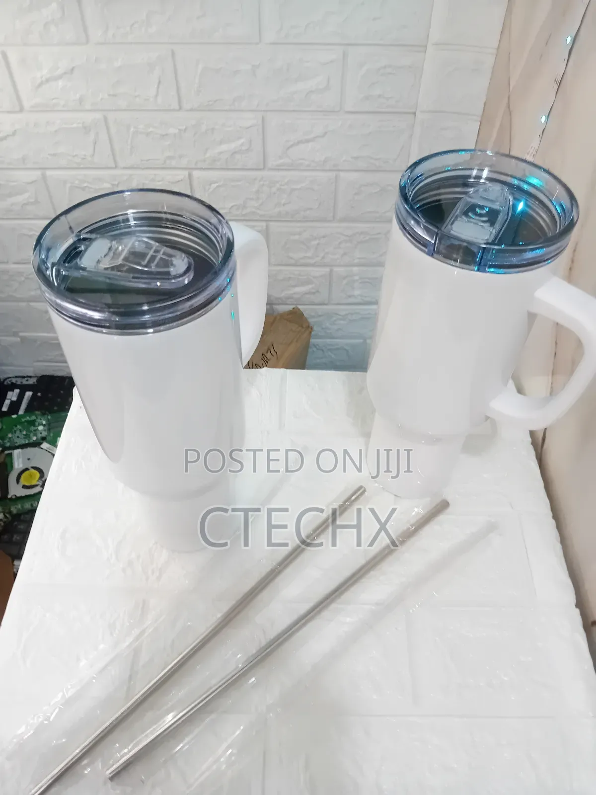 Pyd Life 2 Pack Sublimation 40 Oz Tumbler With Handle Mug
