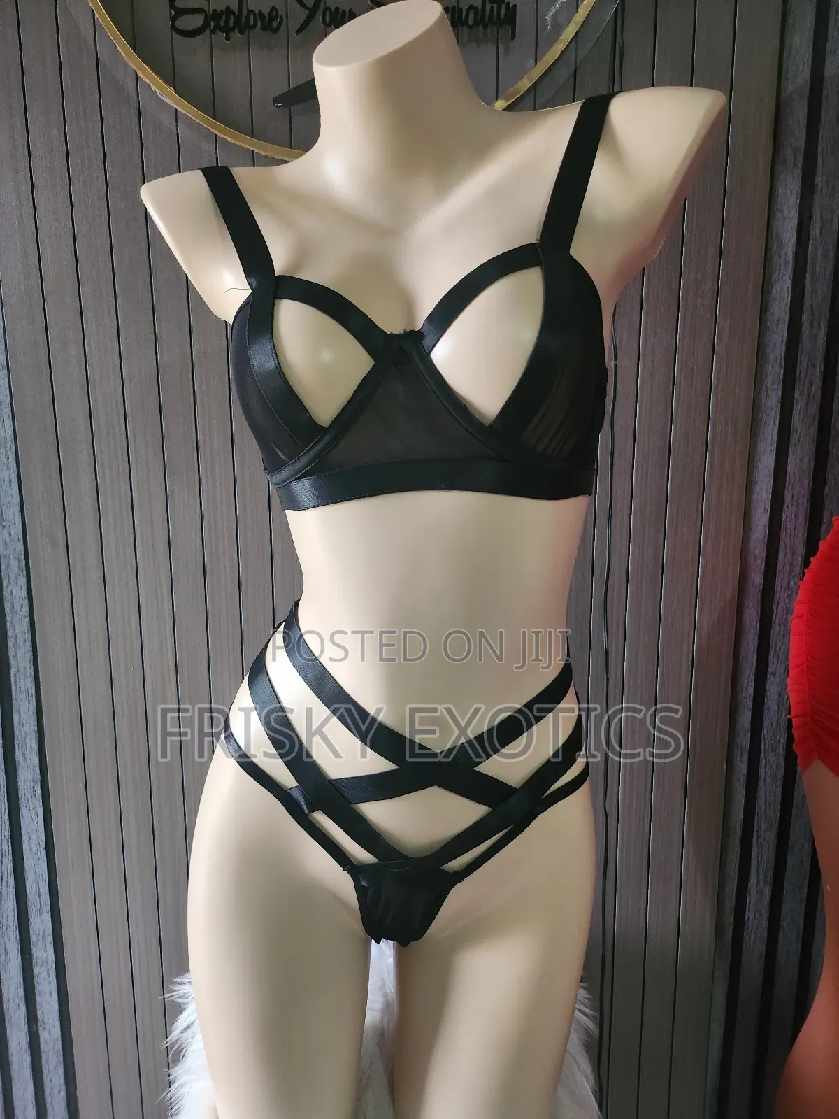 2pc Bandage Lingerie Set