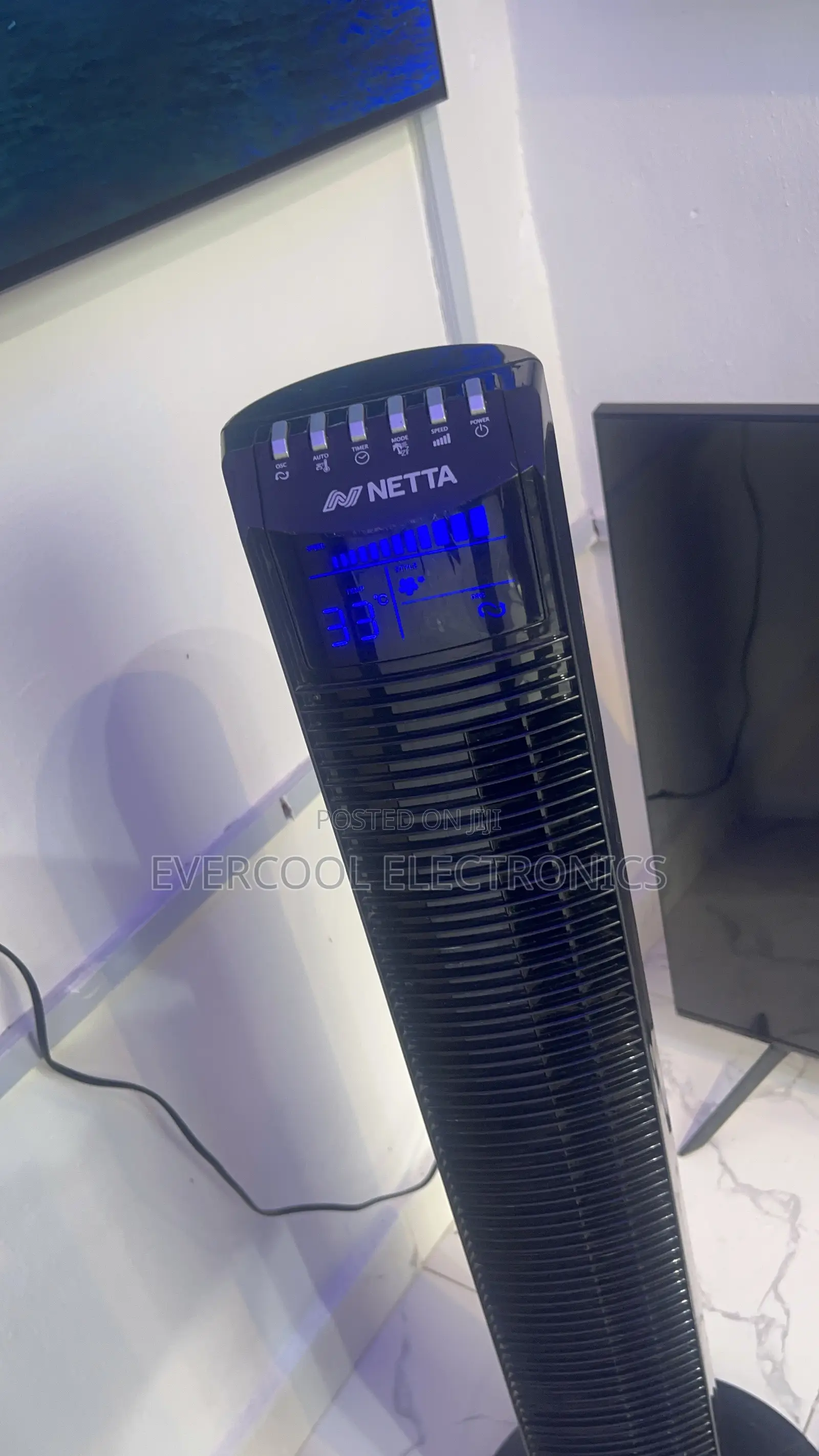 Super-Cooling 36” Netta Oscillating Tower Fan