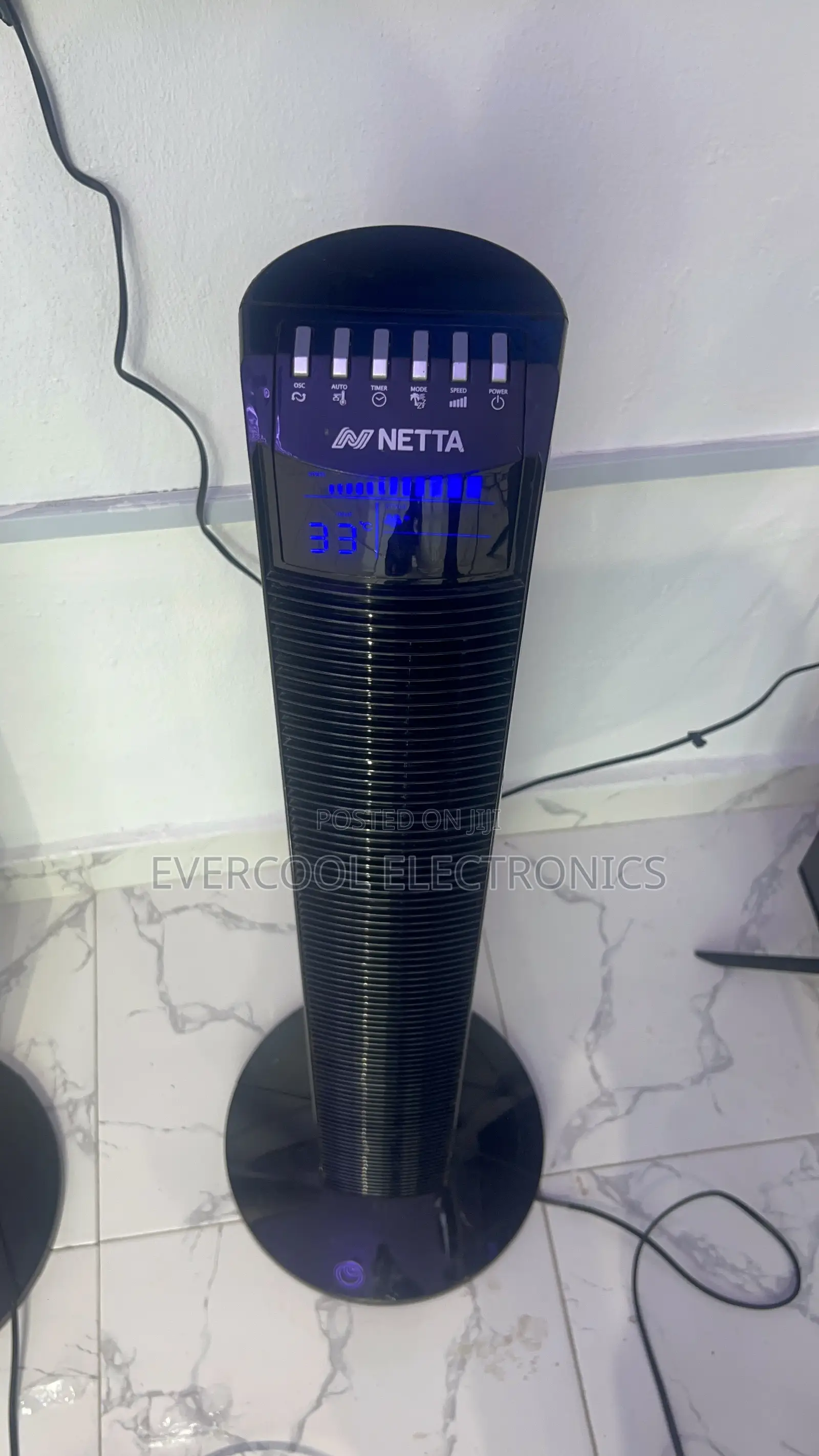 Super-Cooling 36” Netta Oscillating Tower Fan