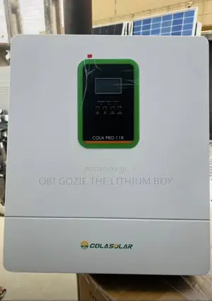 11kva Cola Solar Pure Sine Wave Hybrid Inverter. Best Importer Lagos