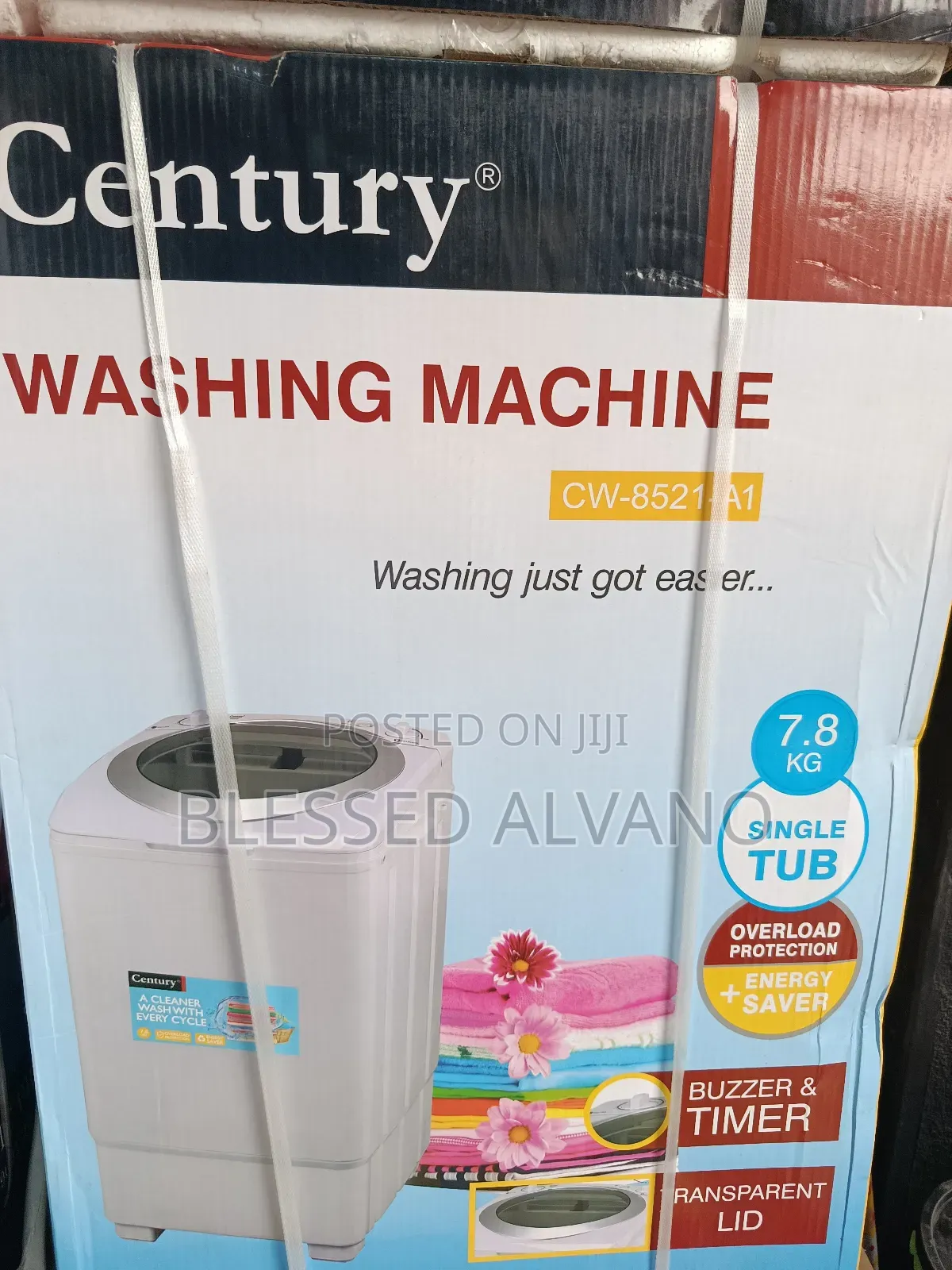 Century Washing Machine(7.8kg)