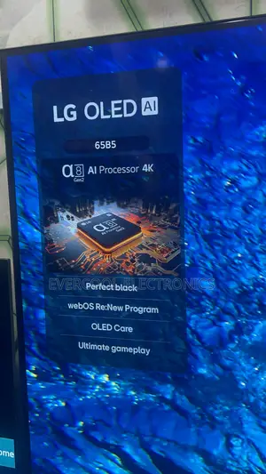 Sleek Lg Oled Evo B5 Smart Tv With Nvidia G-Sync