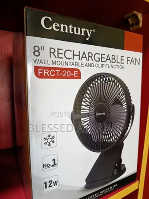 Century Rechargeable Wall Fan