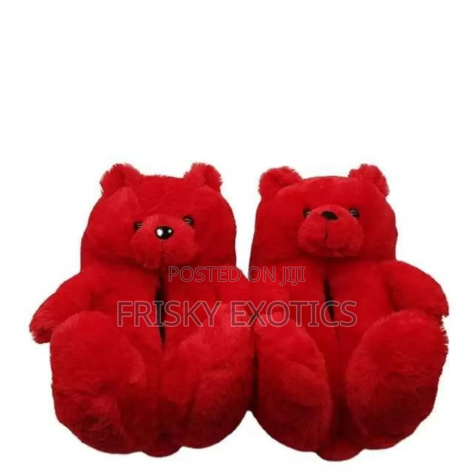 Red Plush Teddy Slide