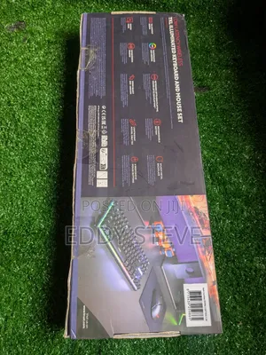 Gaming Keyboard Mouse Set - GXT Trust Thado TKL