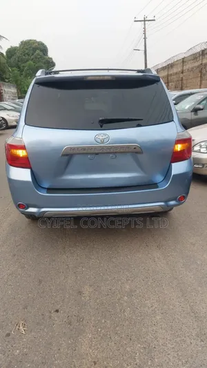 Toyota Highlander Sport 2008 Blue