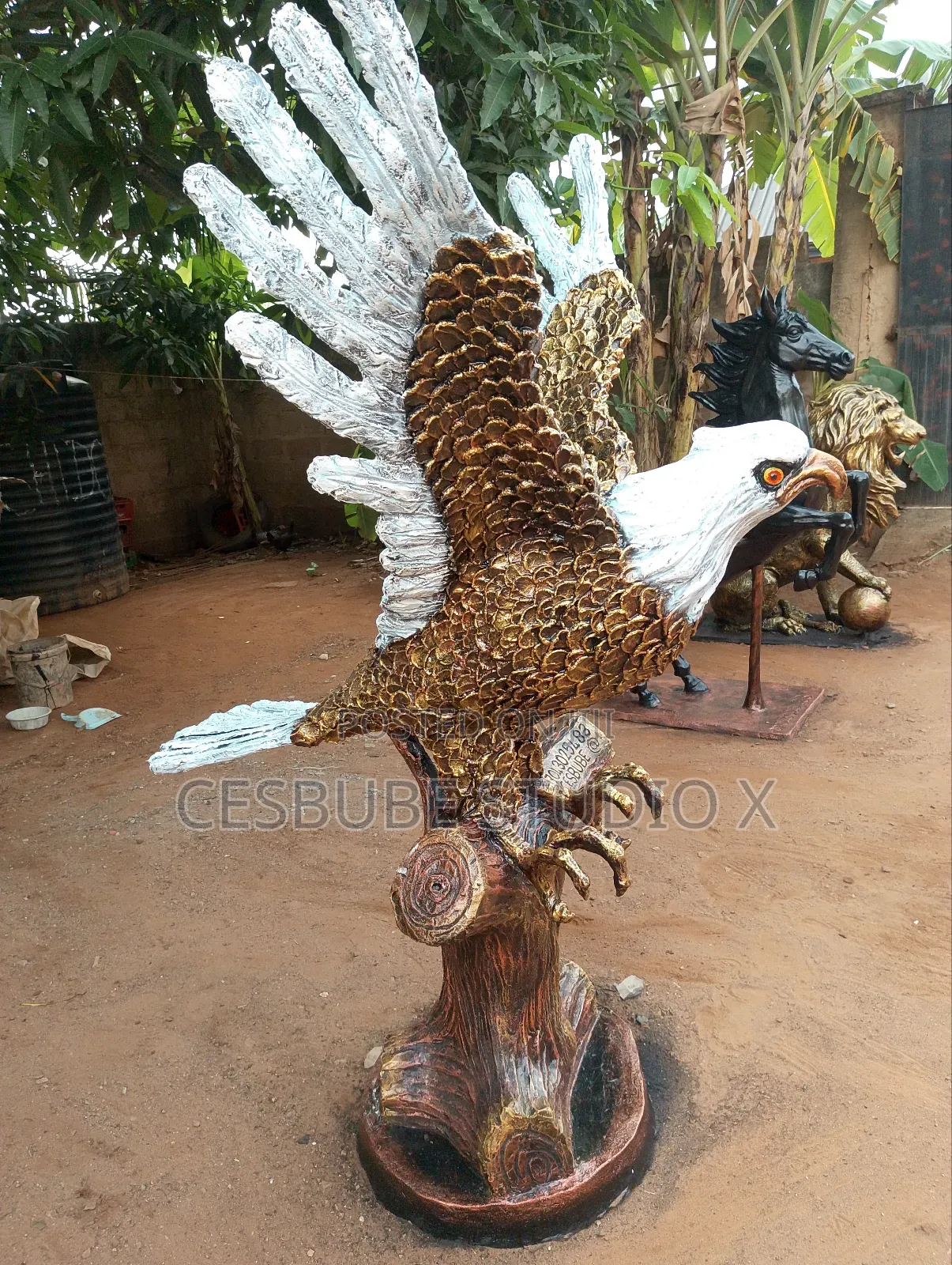 Eagle Statue