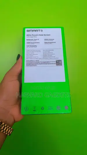 New Infinix Smart 8 64 GB White