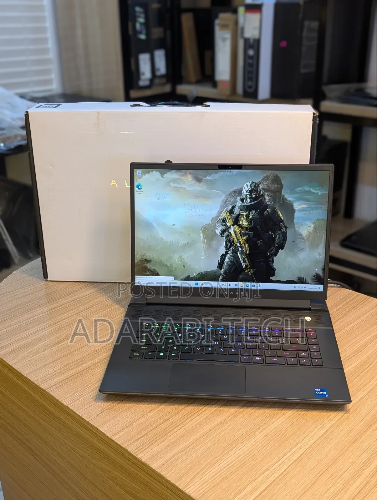 Laptop Dell Alienware M16 R1 32GB Intel Core i7 SSD 1T