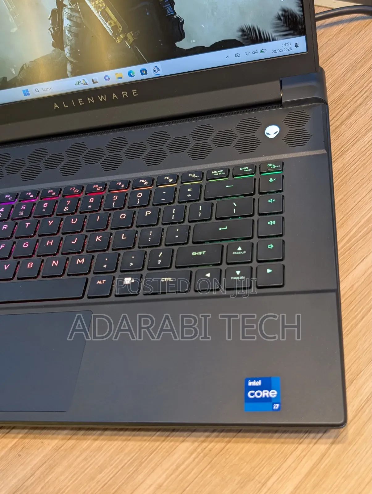 Laptop Dell Alienware M16 R1 32GB Intel Core i7 SSD 1T