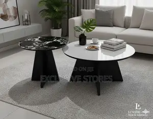 Contrast Collection Marble Center Table