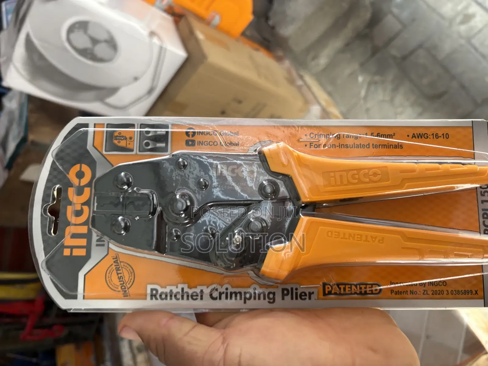 Ratchet Crimping Piler