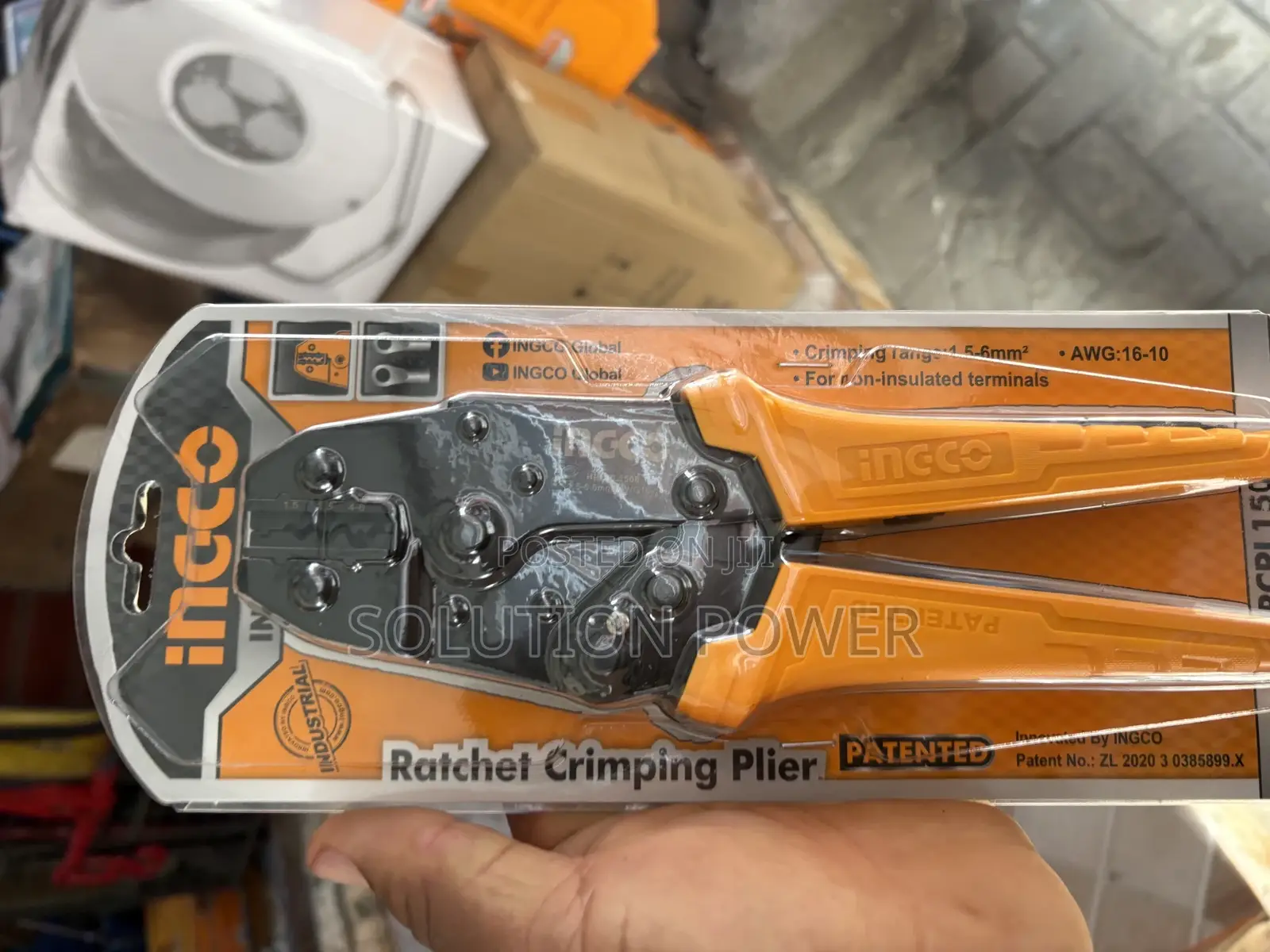 Ratchet Crimping Piler