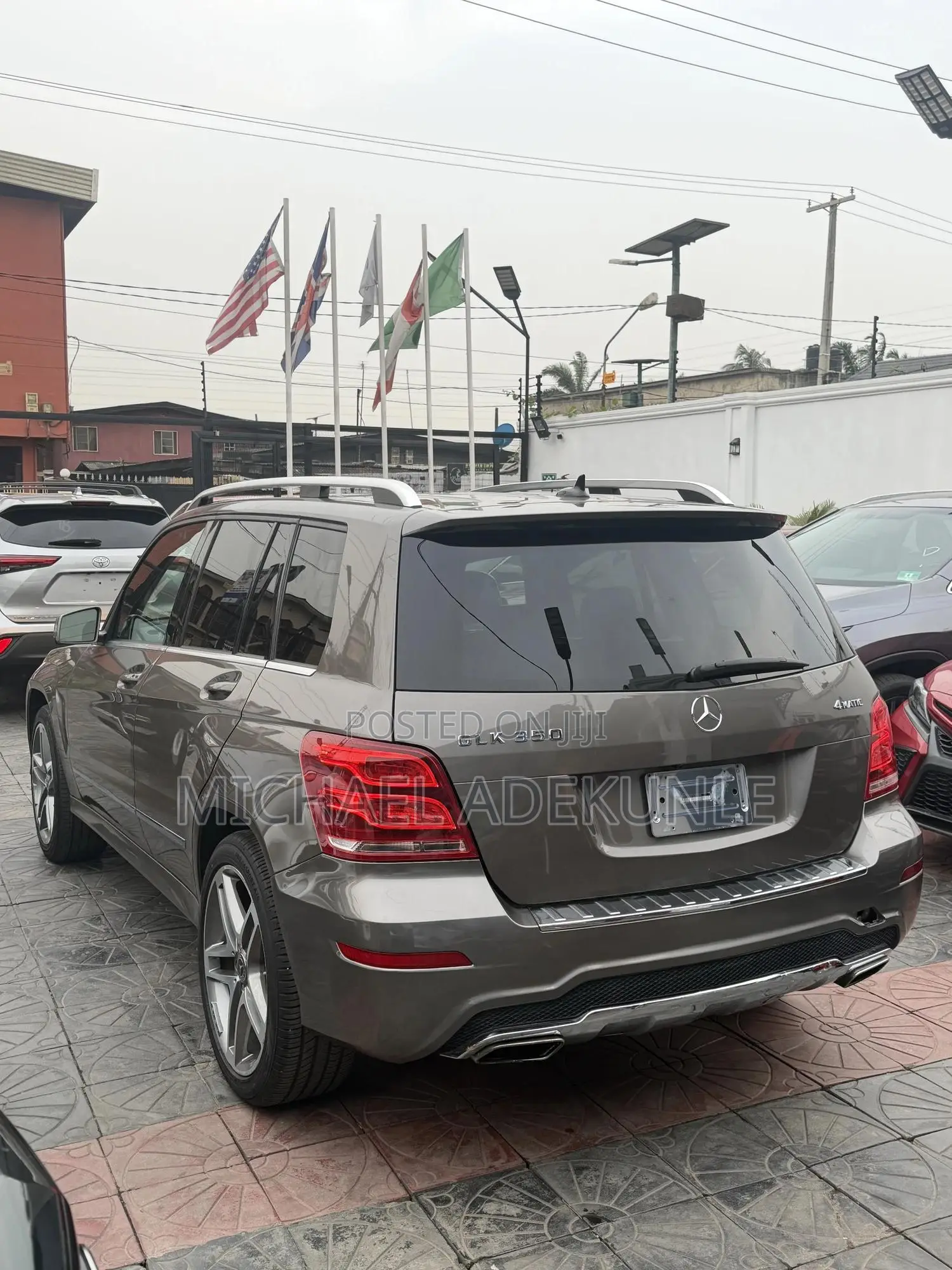 Mercedes-Benz GLK-Class 2014 Brown